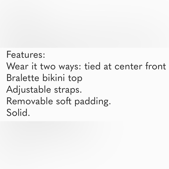 NWT Billabong Sol Searcher Crop Fiesta bikini top - Large - Picture 11 of 12